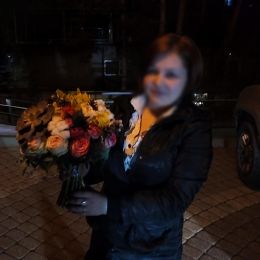 Ziedu piegāde uz  pilsētu. Atskaite Nr. 100