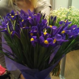 Ziedu piegāde uz  pilsētu. Atskaite Nr. 107