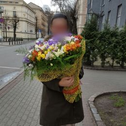 Ziedu piegāde uz  pilsētu. Atskaite Nr. 144