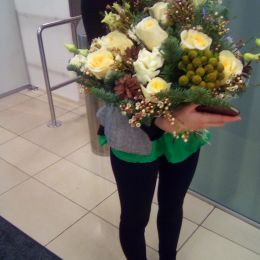 Ziedu piegāde uz  pilsētu. Atskaite Nr. 87