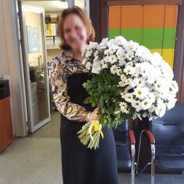 Ziedu piegāde uz  pilsētu. Atskaite Nr. 174