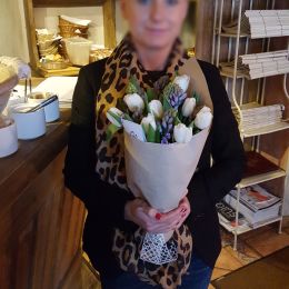 Ziedu piegāde uz  pilsētu. Atskaite Nr. 177