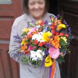 Ziedu piegāde uz  pilsētu. Atskaite Nr. 190