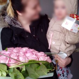 Ziedu piegāde uz  pilsētu. Atskaite Nr. 227