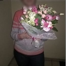 Ziedu piegāde uz  pilsētu. Atskaite Nr. 255