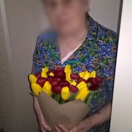 Ziedu piegāde uz  pilsētu. Atskaite Nr. 262