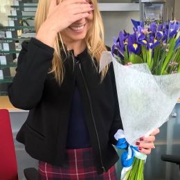 Ziedu piegāde uz  pilsētu. Atskaite Nr. 287