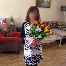 Ziedu piegāde uz  pilsētu. Atskaite Nr. 328