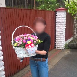 Ziedu piegāde uz  pilsētu. Atskaite Nr. 351