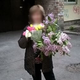 Ziedu piegāde uz  pilsētu. Atskaite Nr. 357