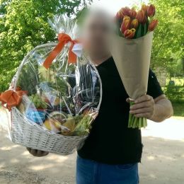 Ziedu piegāde uz  pilsētu. Atskaite Nr. 358