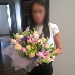 Ziedu piegāde uz  pilsētu. Atskaite Nr. 364