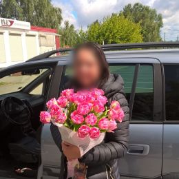 Ziedu piegāde uz  pilsētu. Atskaite Nr. 373