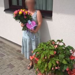 Ziedu piegāde uz  pilsētu. Atskaite Nr. 406