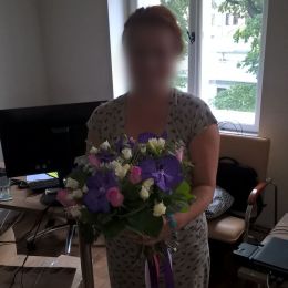 Ziedu piegāde uz  pilsētu. Atskaite Nr. 424