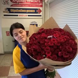 Ziedu piegāde uz  pilsētu. Atskaite Nr. 436