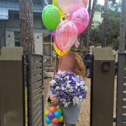 Ziedu piegāde uz  pilsētu. Atskaite Nr. 552