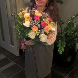 Ziedu piegāde uz  pilsētu. Atskaite Nr. 562