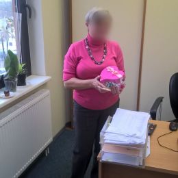 Ziedu piegāde uz  pilsētu. Atskaite Nr. 624