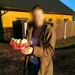 Ziedu piegāde uz  pilsētu. Atskaite Nr. 629