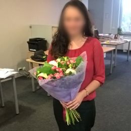 Ziedu piegāde uz  pilsētu. Atskaite Nr. 644