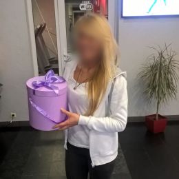 Ziedu piegāde uz  pilsētu. Atskaite Nr. 689