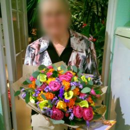 Ziedu piegāde uz  pilsētu. Atskaite Nr. 731