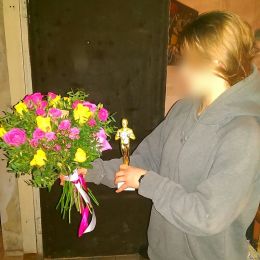 Ziedu piegāde uz  pilsētu. Atskaite Nr. 746