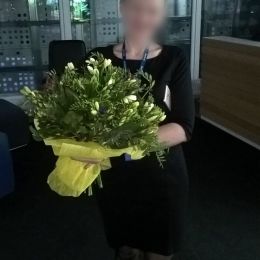 Ziedu piegāde uz  pilsētu. Atskaite Nr. 824