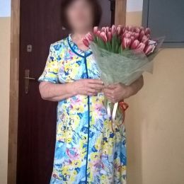 Ziedu piegāde uz  pilsētu. Atskaite Nr. 834