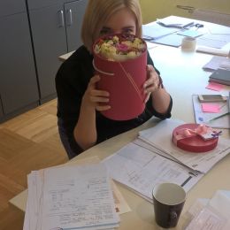 Ziedu piegāde uz  pilsētu. Atskaite Nr. 835