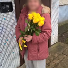 Ziedu piegāde uz  pilsētu. Atskaite Nr. 843