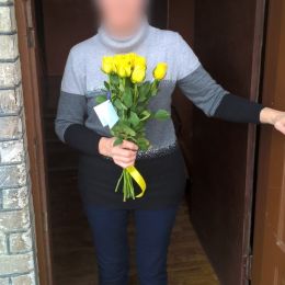 Ziedu piegāde uz  pilsētu. Atskaite Nr. 1027