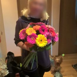 Ziedu piegāde uz  pilsētu. Atskaite Nr. 1036