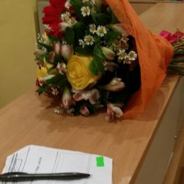 Ziedu piegāde uz  pilsētu. Atskaite Nr. 949