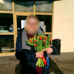 Ziedu piegāde uz  pilsētu. Atskaite Nr. 973