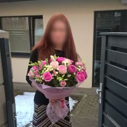 Ziedu piegāde uz  pilsētu. Atskaite Nr. 986