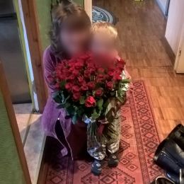 Ziedu piegāde uz  pilsētu. Atskaite Nr. 1063