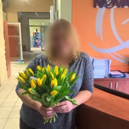 Ziedu piegāde uz  pilsētu. Atskaite Nr. 1065