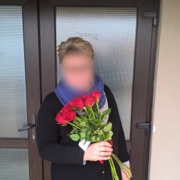 Ziedu piegāde uz  pilsētu. Atskaite Nr. 1300