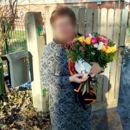 Ziedu piegāde uz  pilsētu. Atskaite Nr. 1308