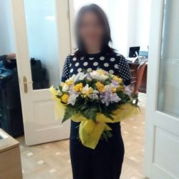 Ziedu piegāde uz  pilsētu. Atskaite Nr. 1309