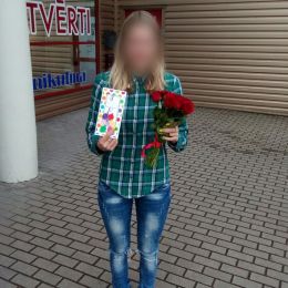 Ziedu piegāde uz  pilsētu. Atskaite Nr. 1324