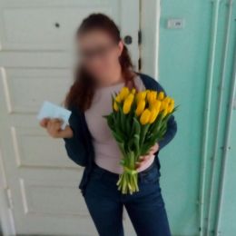 Ziedu piegāde uz  pilsētu. Atskaite Nr. 1379