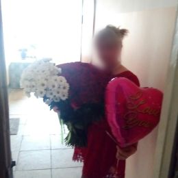 Ziedu piegāde uz  pilsētu. Atskaite Nr. 1390