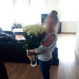 Ziedu piegāde uz  pilsētu. Atskaite Nr. 1416