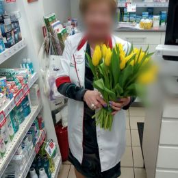 Ziedu piegāde uz  pilsētu. Atskaite Nr. 1434