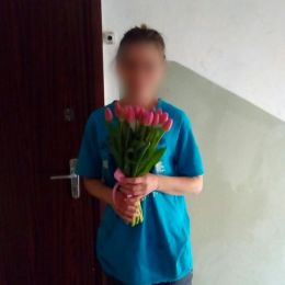 Ziedu piegāde uz  pilsētu. Atskaite Nr. 1558