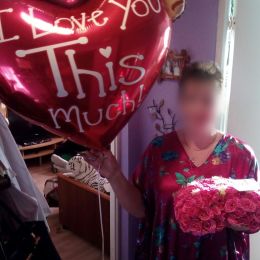 Ziedu piegāde uz  pilsētu. Atskaite Nr. 1572