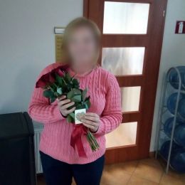 Ziedu piegāde uz  pilsētu. Atskaite Nr. 1614